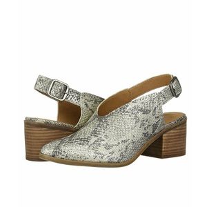 Lucky Brand Women's Lideton Snake Print Slingback Mules Size 8
